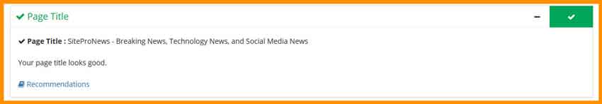 Titles give your potential customers a quick insight into the content of a result and why its relevant to their query.
