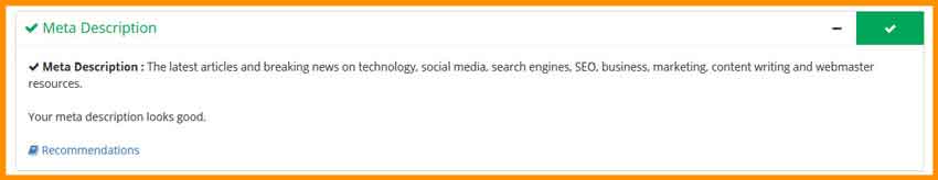 On-Site Search Engine Optimization Scanner