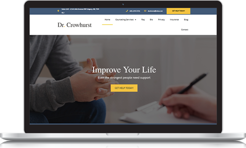 Dr. Crowhurst Website Design