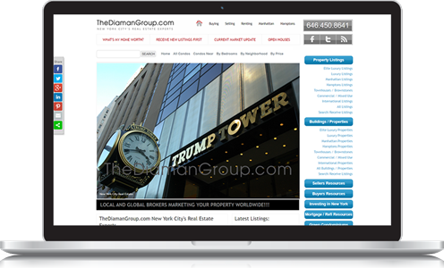 The Diamangroup Website Design