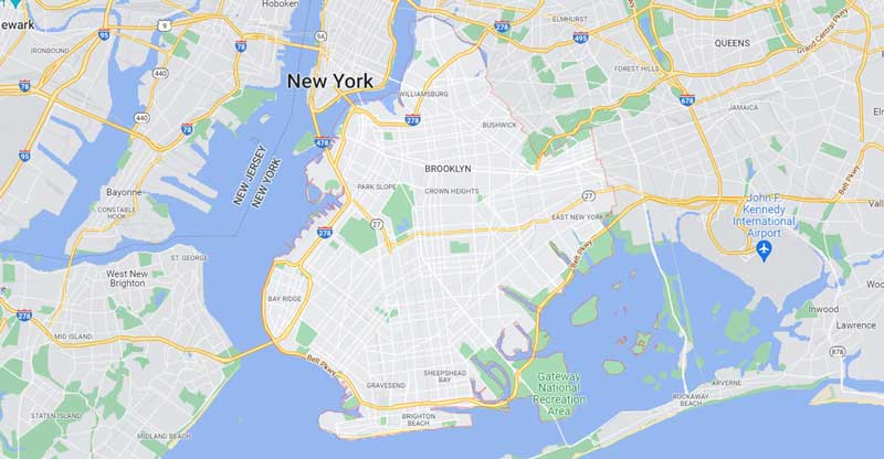 New York, NY Map