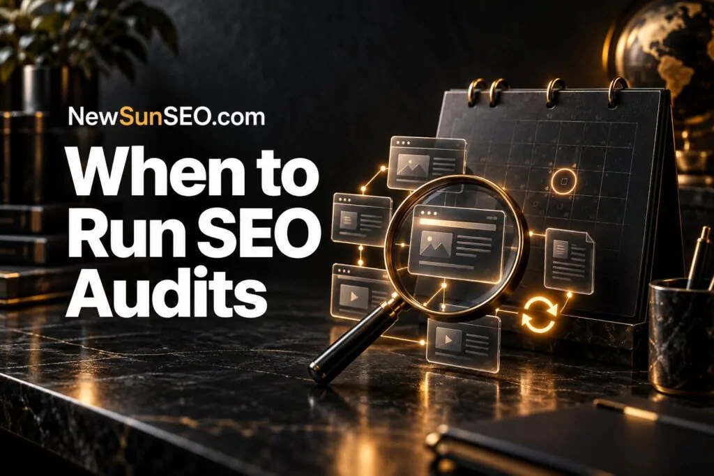 How Often Should You Run an SEO Audit?, AI-SEO Audit from NewSunSEO