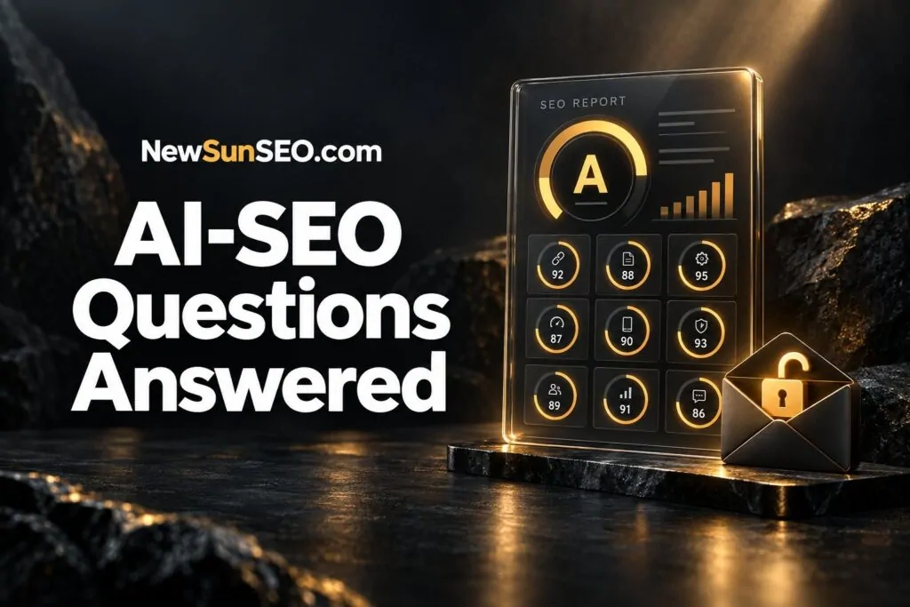 AI-SEO Audit Questions, AI-SEO Audit from NewSunSEO