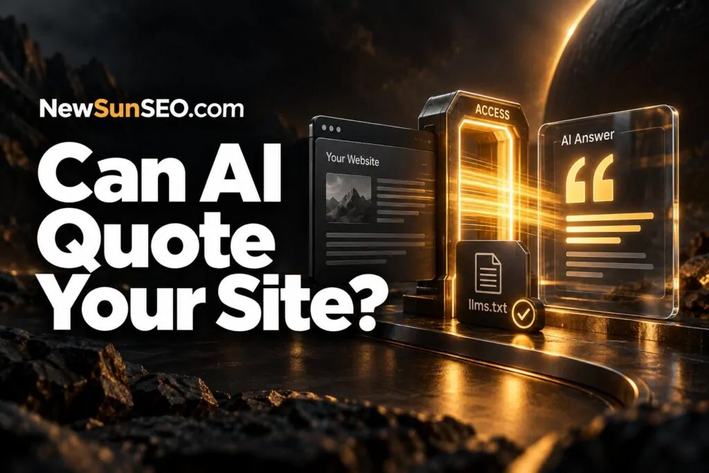 AI-SEO Audit from NewSunSEO