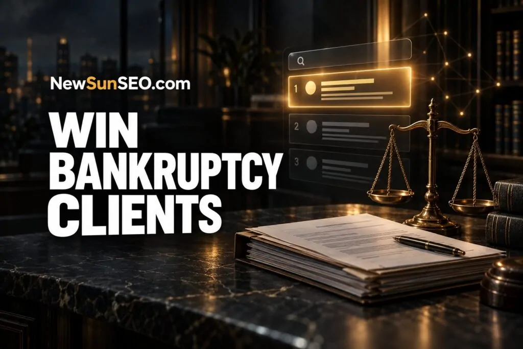 Bankruptcy Law Firm AI-SEO from NewSunSEO