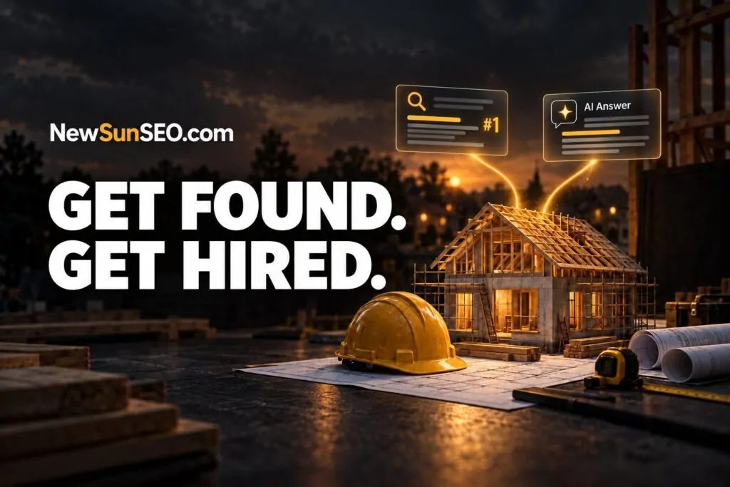 Contractor AI-SEO from NewSunSEO