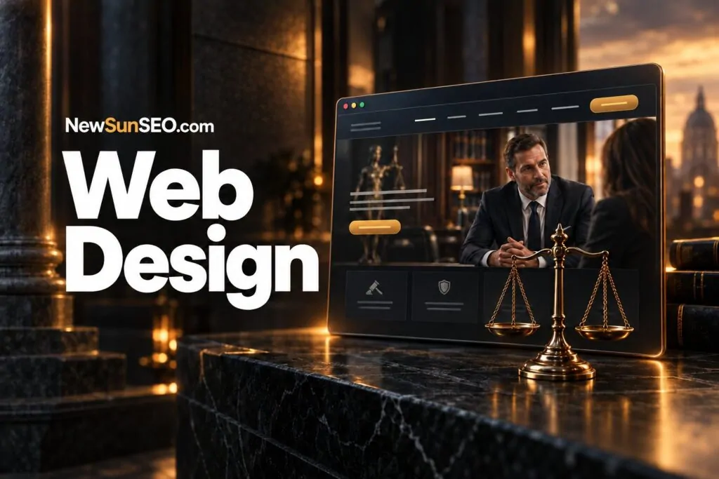 Web Design, Criminal Defense AI-SEO from NewSunSEO
