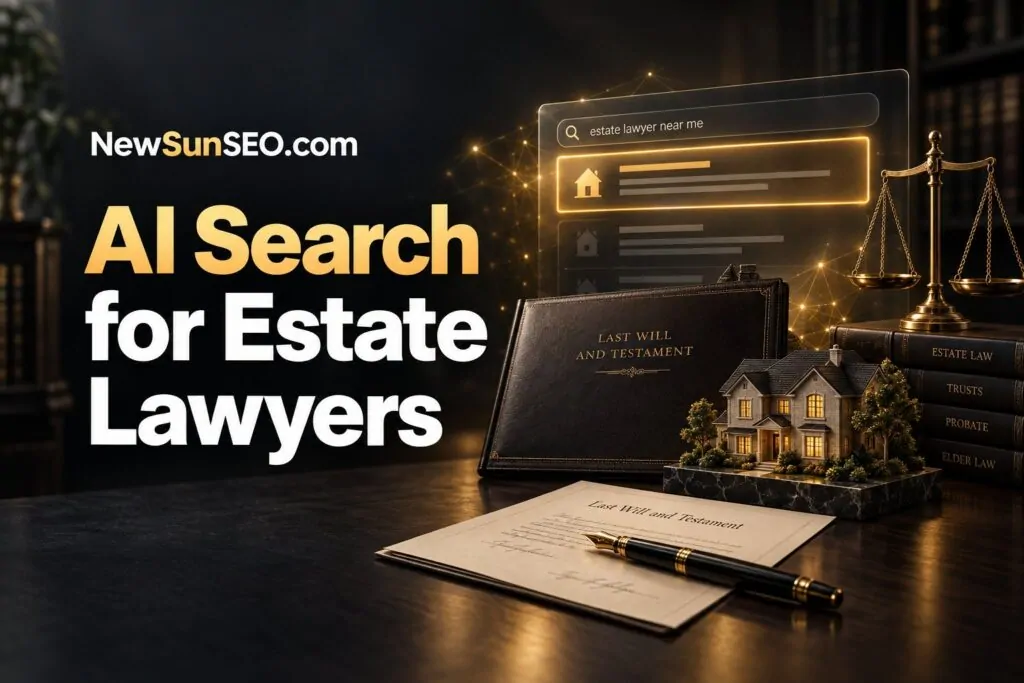 Estate Planning & Probate Law Firm AI-SEO from NewSunSEO