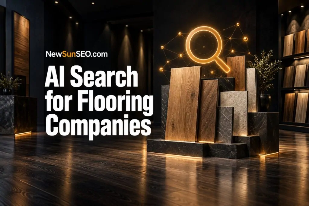 AI-SEO for Flooring Companies, Flooring AI-SEO from NewSunSEO