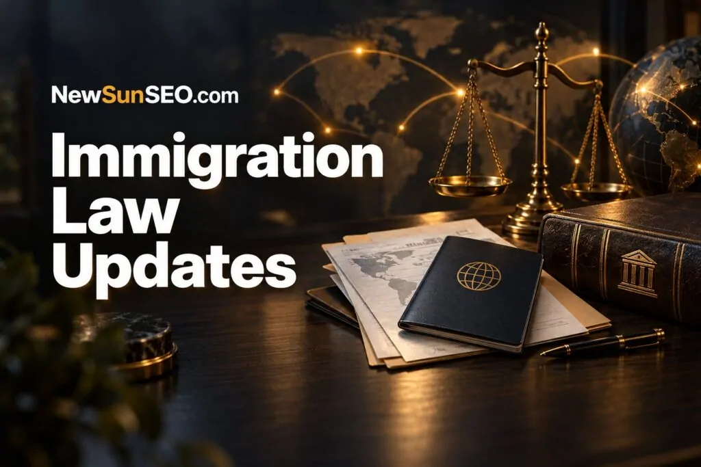 Content Related to Updates to Immigration Law, Immigration Law Firm AI-SEO from NewSunSEO