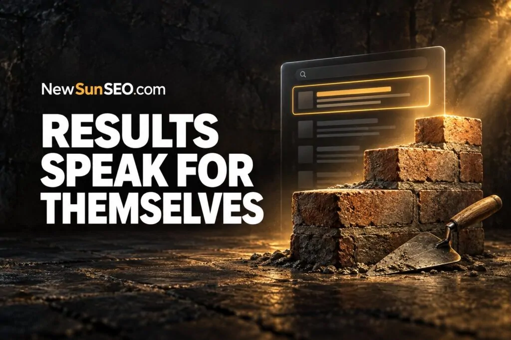 Our Masonry AI-SEO Results Speak For Themselves, Masonry AI-SEO from NewSunSEO