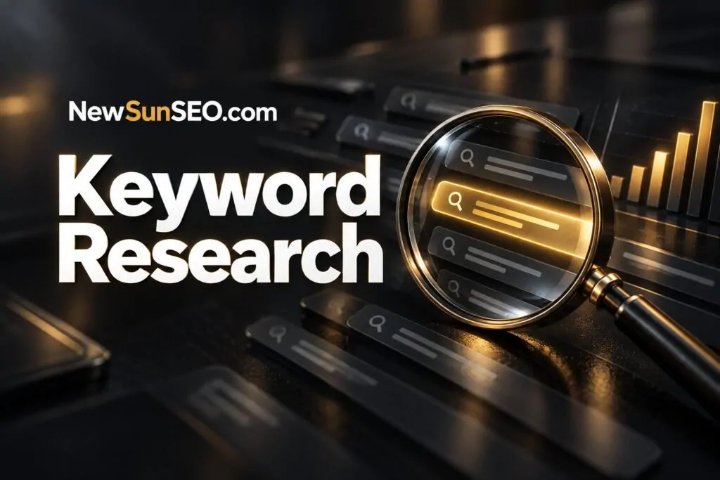 Keyword Research, Nonprofit AI-SEO from NewSunSEO