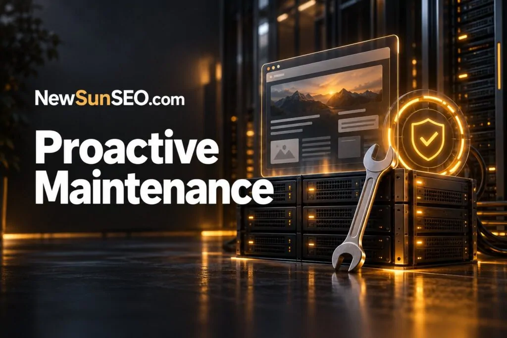 Proactive Maintenance, Penalty Recovery from NewSunSEO