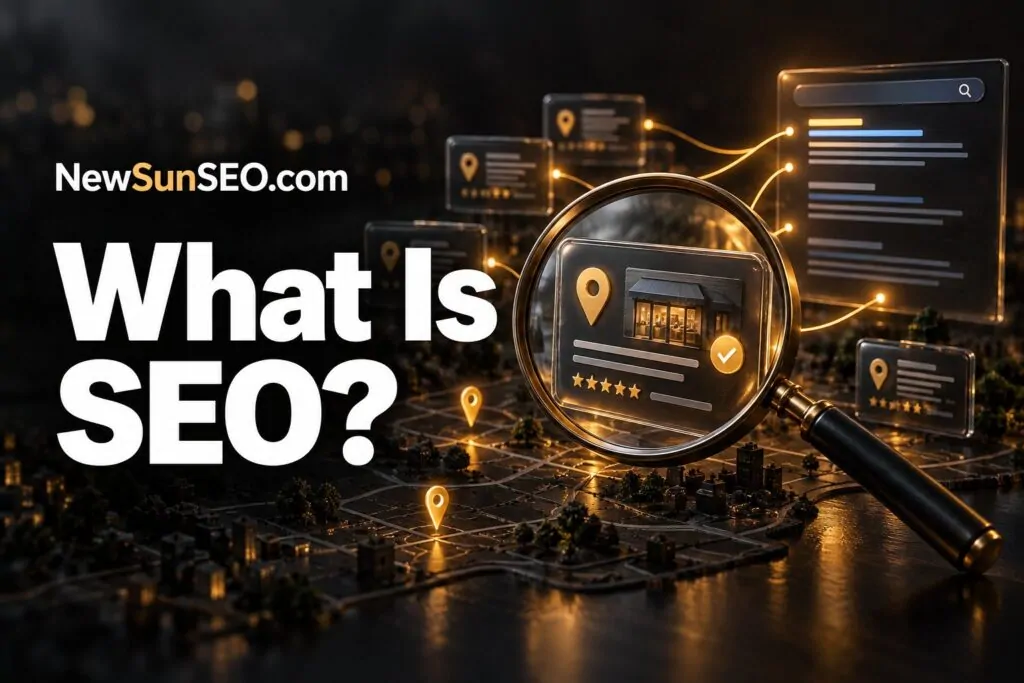 What is Search Engine Optimization?, Plumbing AI-SEO from NewSunSEO