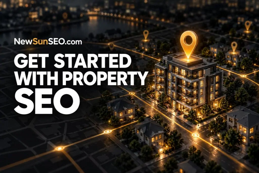 Get Started With Property Management SEO, Property Management AI-SEO from NewSunSEO