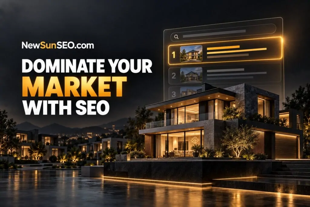 Dominate Your Industry with Real Estate SEO Services That Deliver!, Real Estate AI-SEO from NewSunSEO