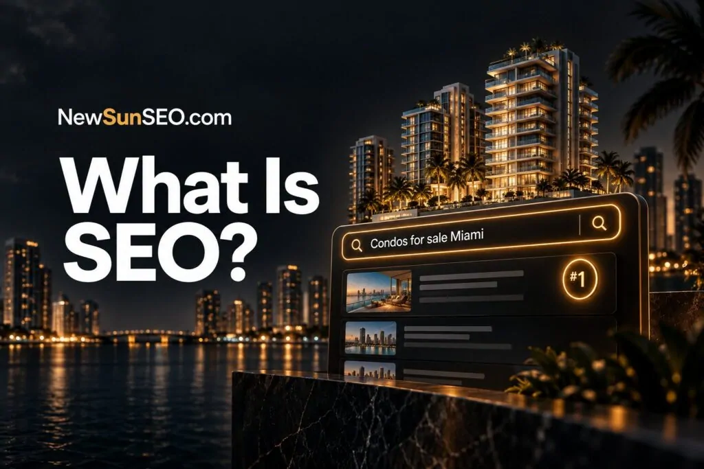 What is Search Engine Optimization?, Real Estate AI-SEO from NewSunSEO