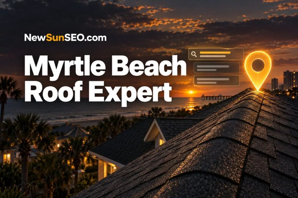 Roofer Myrtle Beach, Roofing AI-SEO from NewSunSEO