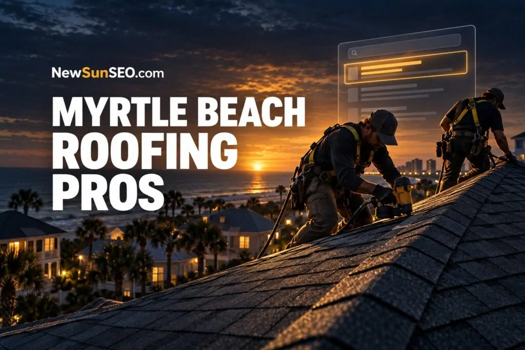 Roofers Myrtle Beach, Roofing AI-SEO from NewSunSEO