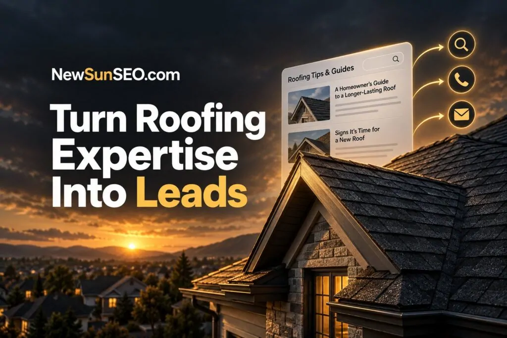 Roofing AI-SEO from NewSunSEO