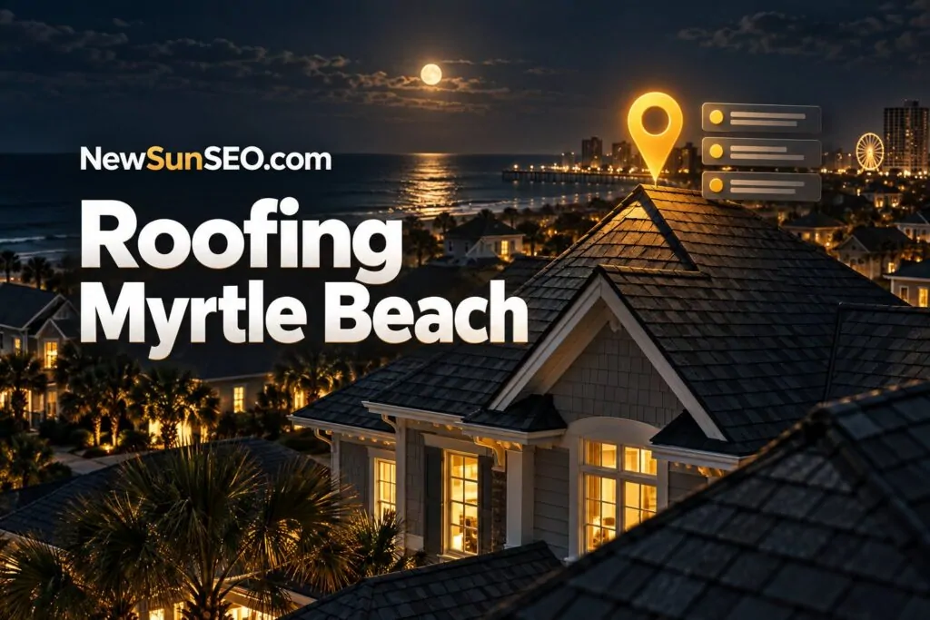 Roofing Myrtle Beach, Roofing AI-SEO from NewSunSEO