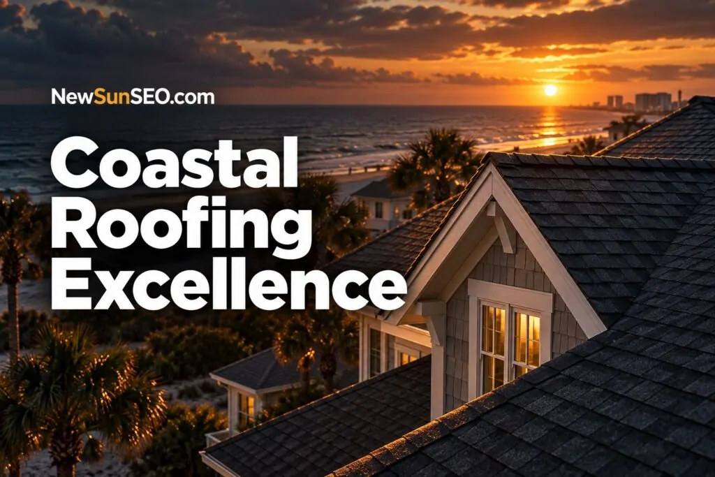Roofing North Myrtle Beach, Roofing AI-SEO from NewSunSEO