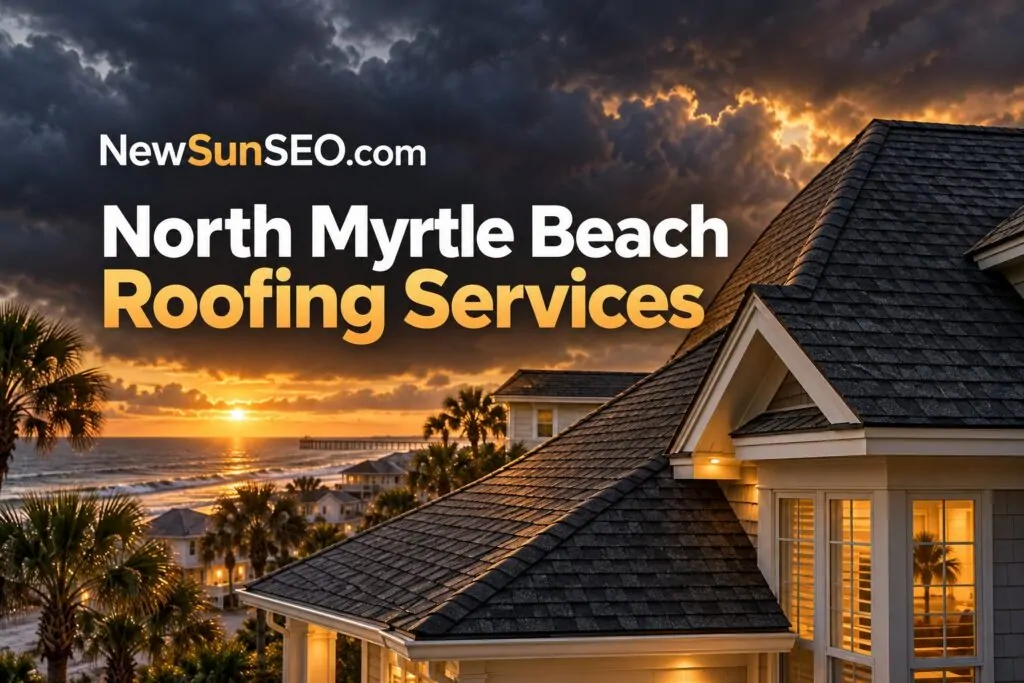 North Myrtle Beach Roofing Services, Roofing AI-SEO from NewSunSEO