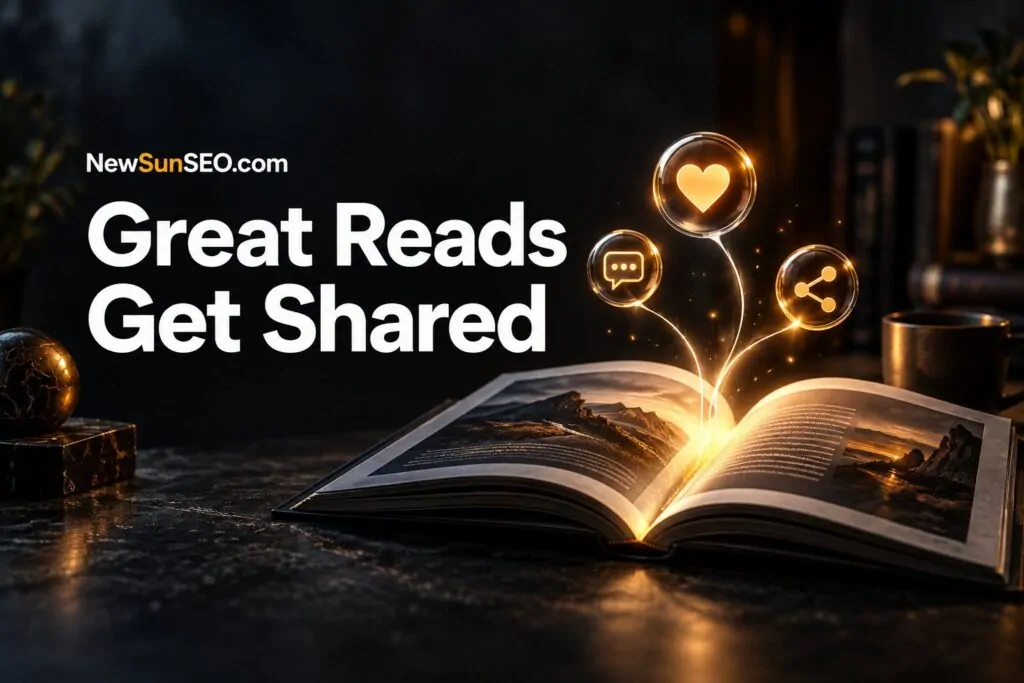 If They Like Reading It, Social Signals Will Come!, Content Marketing from NewSunSEO