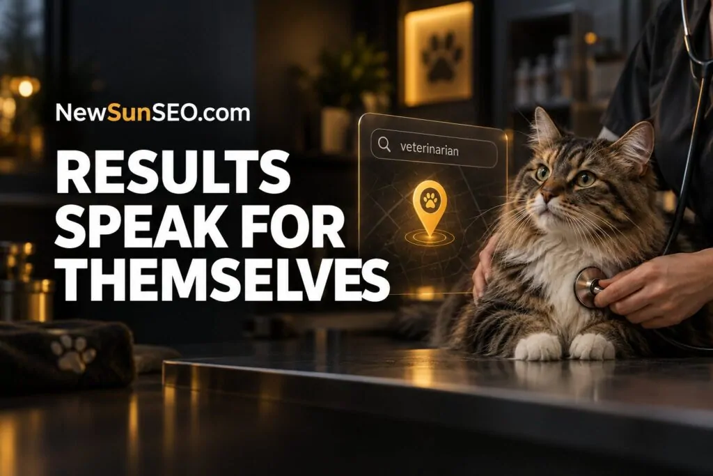 Our Veterinary AI-SEO Results Speak For Themselves, Veterinary AI-SEO from NewSunSEO