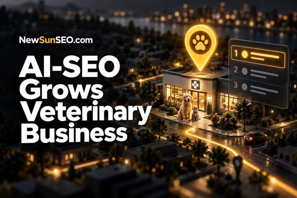 How Veterinary AI-SEO Grows Business, Veterinary AI-SEO from NewSunSEO