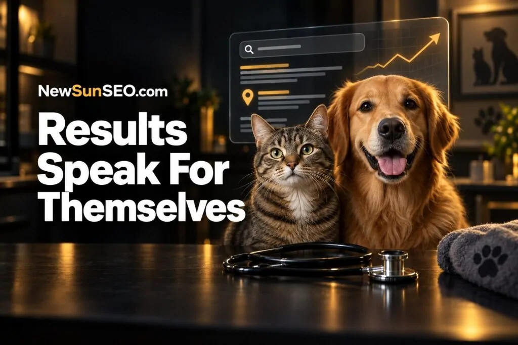 Our Veterinary AI-SEO Results Speak For Themselves, Veterinary AI-SEO from NewSunSEO