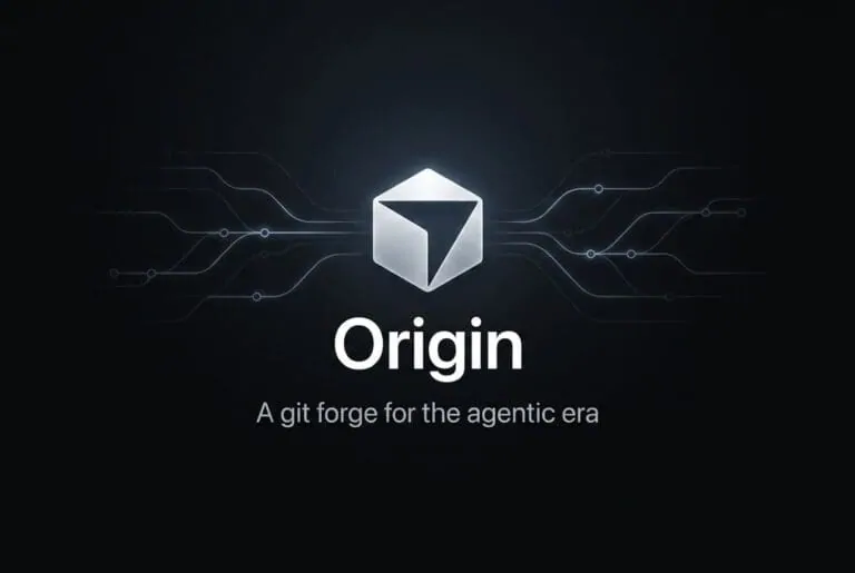 Cursor Origin wordmark and tagline on a dark background with subtle git branch graphics