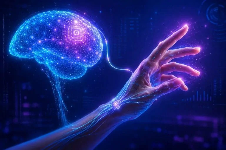 Holographic robot assisting with a brain-computer interface for restoring hand movement in paralysis research