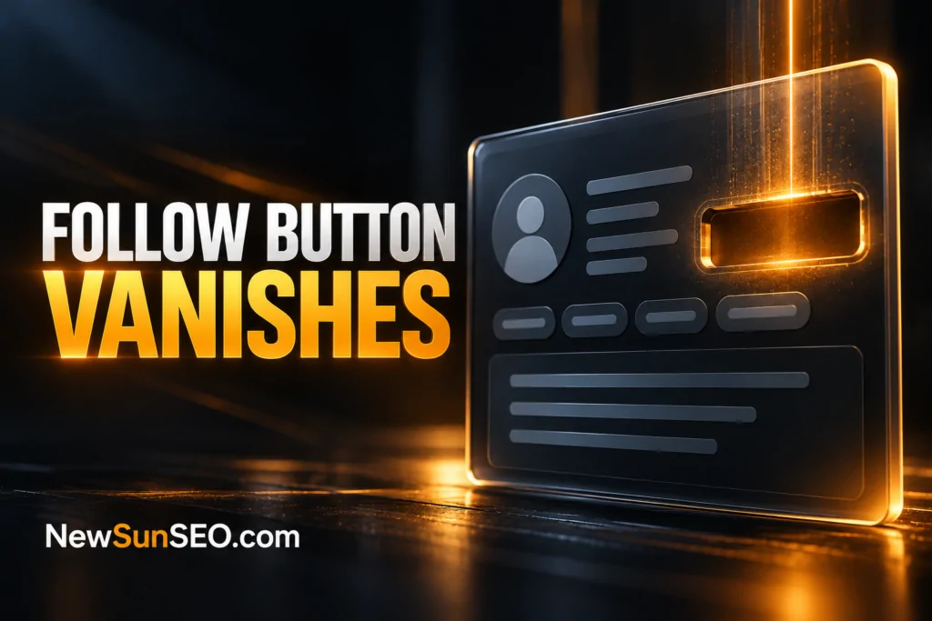 Google search profiles follow button disappearing from desktop results