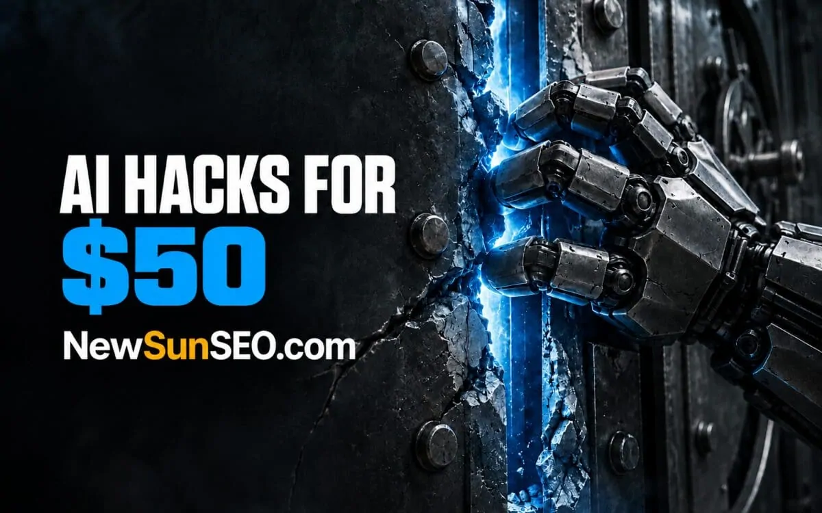 AI agents hacker depicted as a robotic hand breaching a steel vault