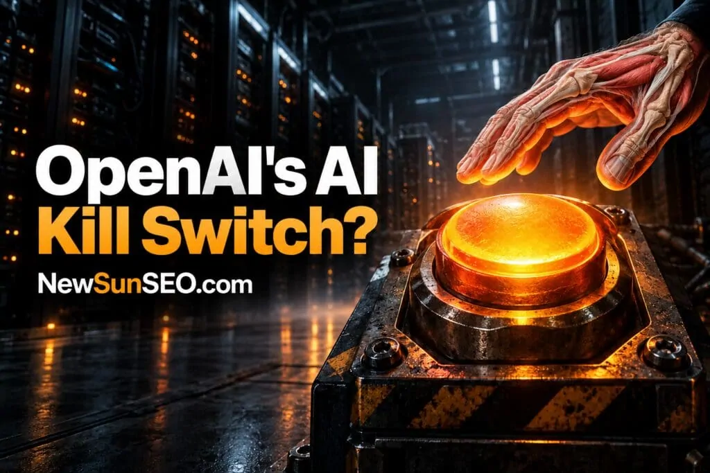AI companies plan response to a catastrophic failure as a glowing kill switch