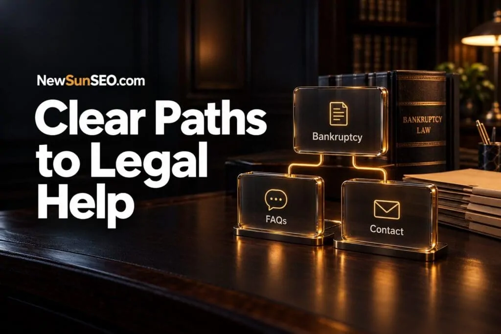 Clear Paths to Legal Help - Bankruptcy Law Firm AI-SEO | NewSunSEO