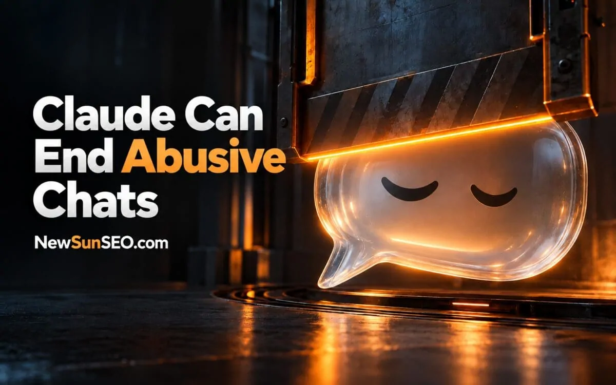 Glowing translucent robot head under a press reflecting Claude Usage policy enforcement