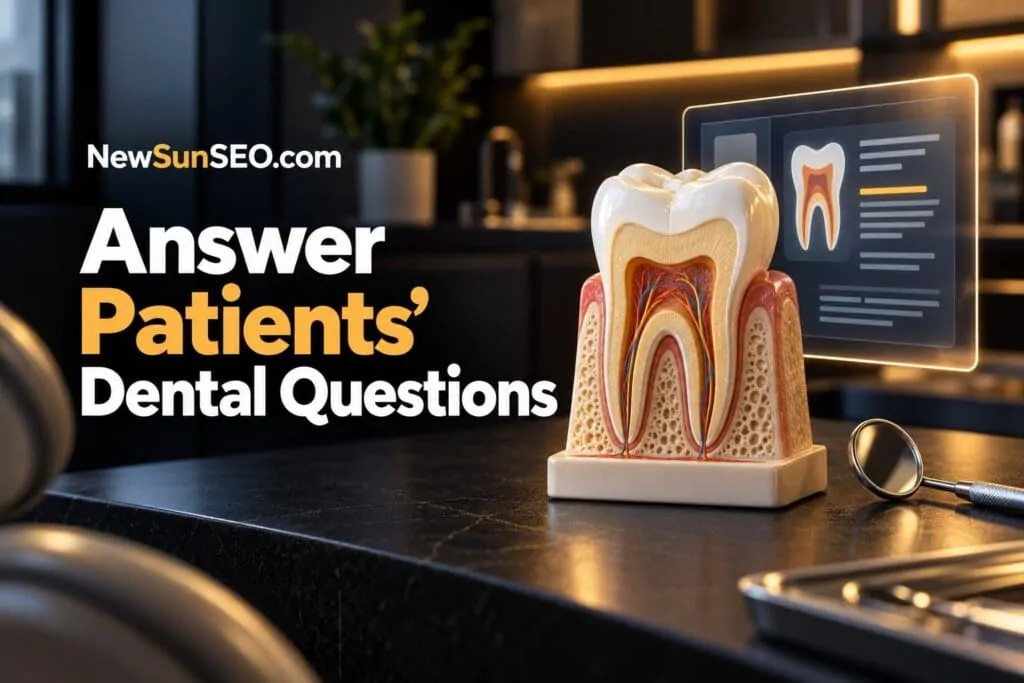 Answer Patients' Dental Questions - Dentist AI-SEO | NewSunSEO