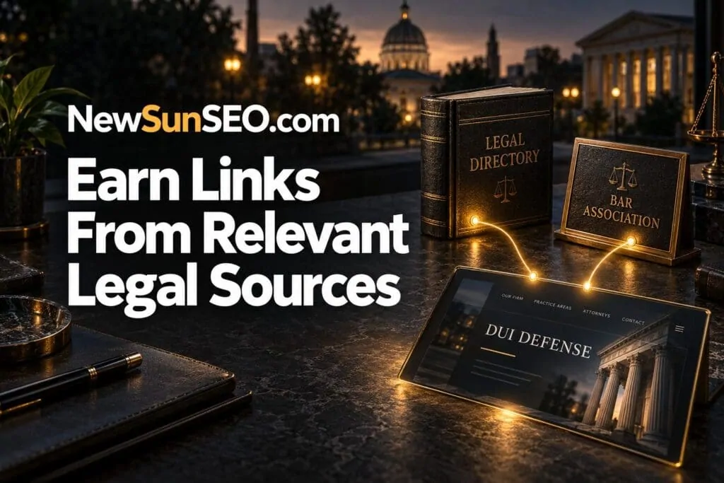 Earn Links From Relevant Legal Sources - DUI Lawyer AI-SEO | NewSunSEO