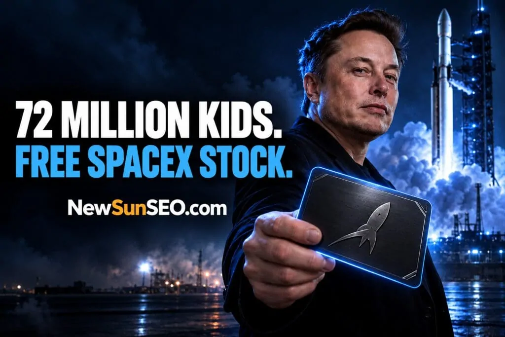 Free SpaceX share offer for American children announced by founder