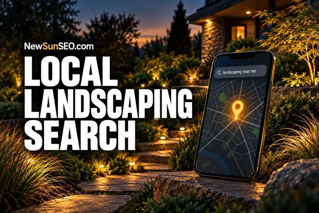 Local Landscaping Search - Landscaping AI-SEO | NewSunSEO