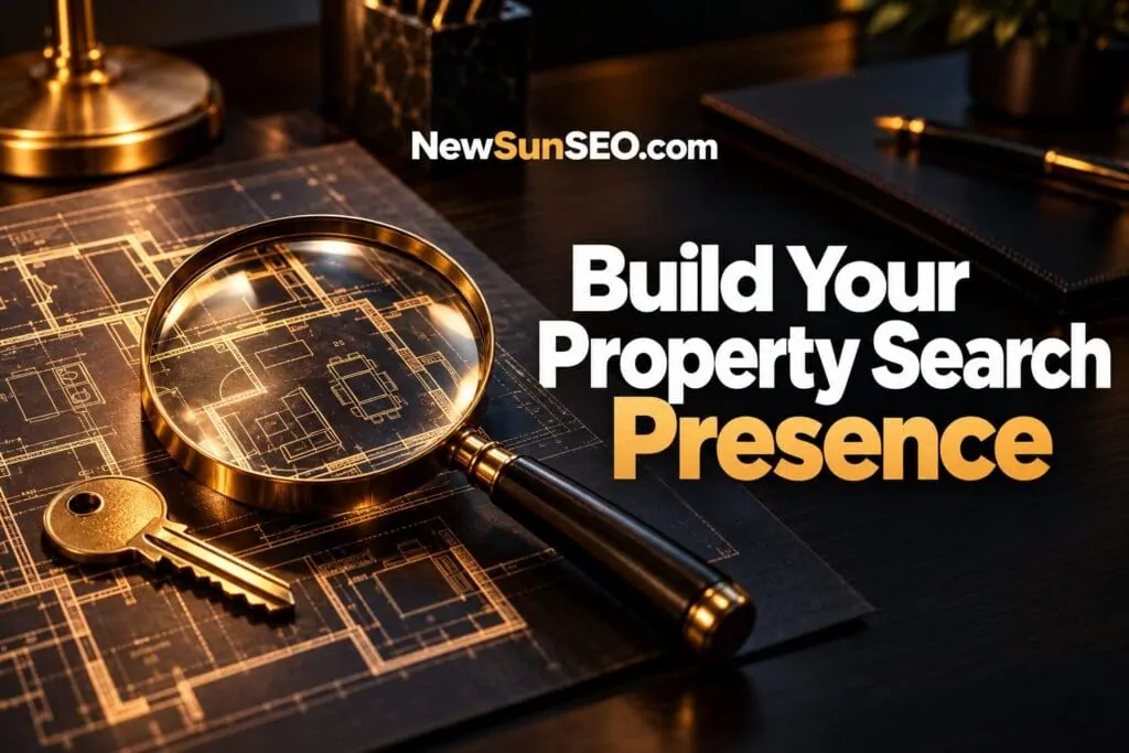 Build Your Property Search Presence - Real Estate AI-SEO | NewSunSEO