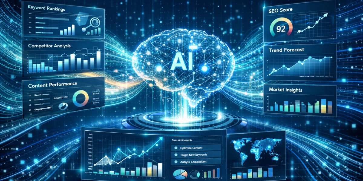 AI-powered business data analysis and pattern recognition for SEO professionals