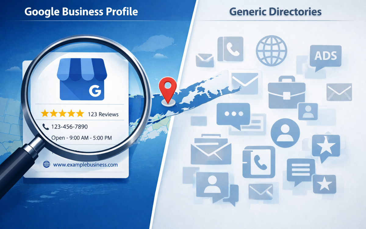 Comparison of Google Business Profile optimization versus paid citation services