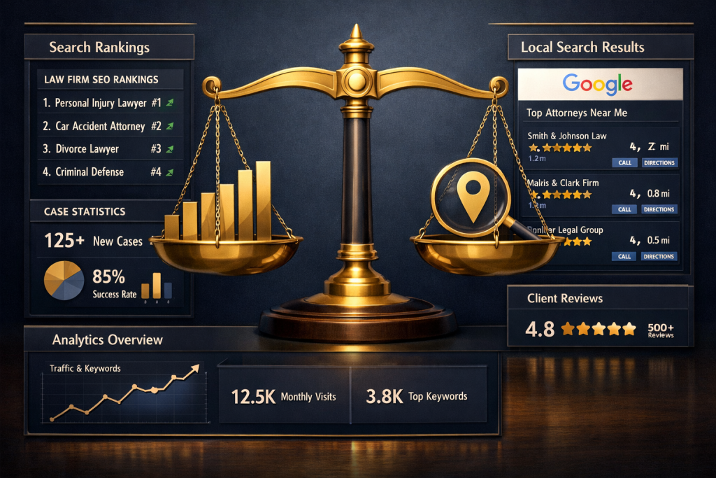 Law firm SEO Long Island - attorney search optimization for Nassau and Suffolk County