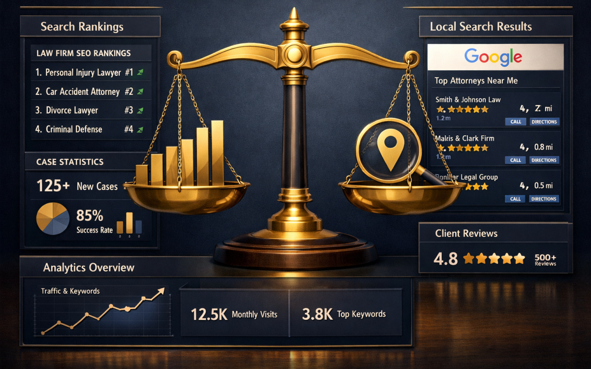 Law firm SEO Long Island - attorney search optimization for Nassau and Suffolk County