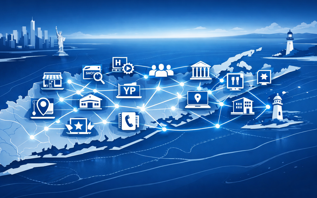 Long Island businesses connected through local link building directories and partnerships