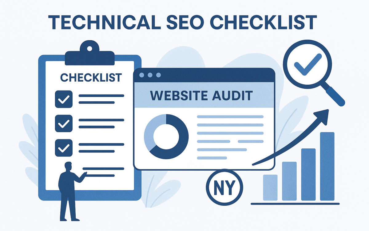 12-step technical SEO checklist for Long Island businesses 2026