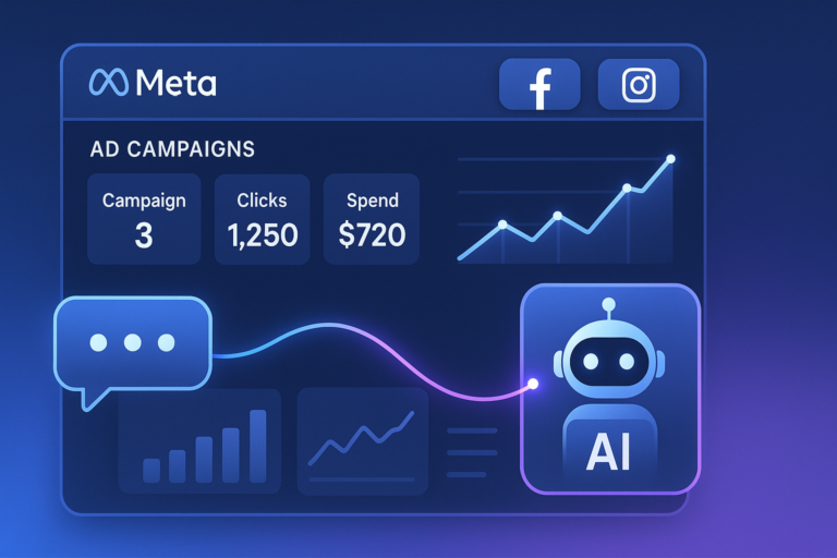 Meta Ads AI Connectors managed through Claude and ChatGPT